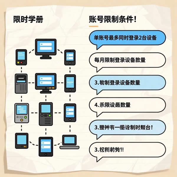 quickq几个设备能同时用?账号限制条件有哪些? quickq几个设备能同时用?账号限制条件有哪些?