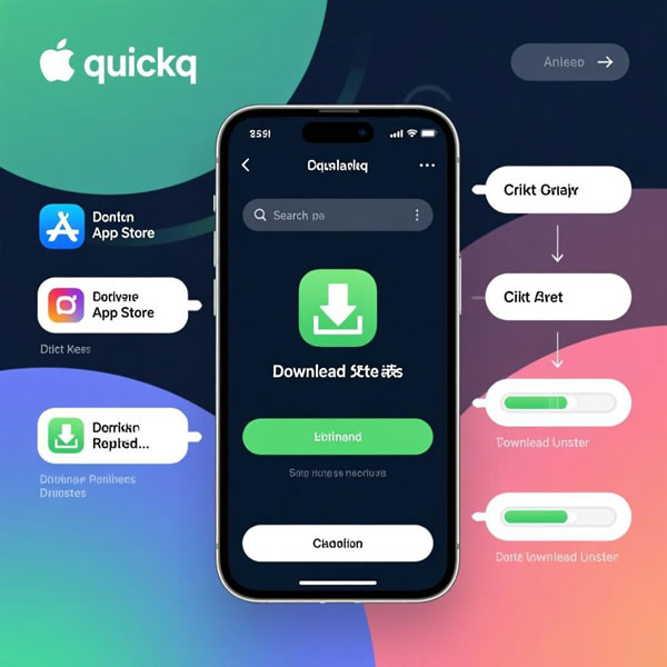 苹果设备怎么下载quickq？下载方法和安装步骤