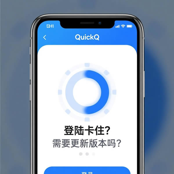quickq登陆卡住？需要更新版本吗？